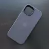 Чехол iPhone 15 FineWoven Case (MagSafe) Black