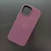 Чехол iPhone 15 FineWoven Case (MagSafe) Mulberry