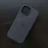 Чехол iPhone 15 Silicone Case (MagSafe) Black