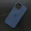 Чехол iPhone 15 Silicone Case (MagSafe) Storm Blue
