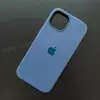 Чехол iPhone 15 Silicone Case (MagSafe) Winter Blue