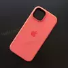 Чехол iPhone 15 Silicone Case (MagSafe) Guava