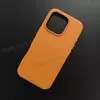 Чехол iPhone 16 Pro Leather Case (MagSafe) Sunstroke