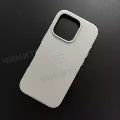 Чехол iPhone 16 Pro Leather Case (MagSafe) Moonstone