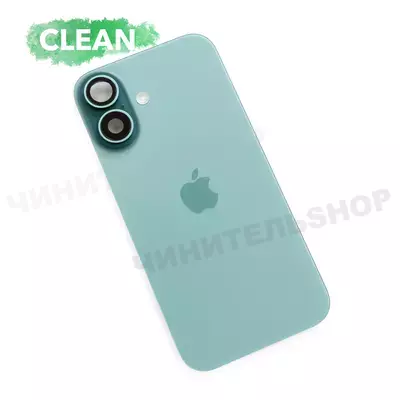 Задняя крышка iPhone 16 со шлейфом (Teal)