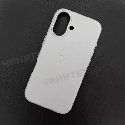 Чехол iPhone 16 Leather Case (MagSafe) Moonstone
