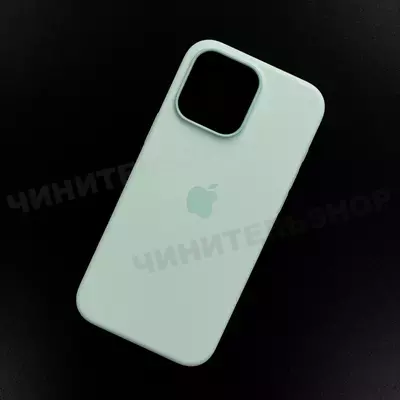 Чехол iPhone 16 Pro Silicone Case (MagSafe + Camera Control) Aquamarine