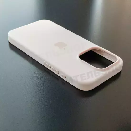 Чехол iPhone 15 Pro Silicone Case (MagSafe) Light Pink