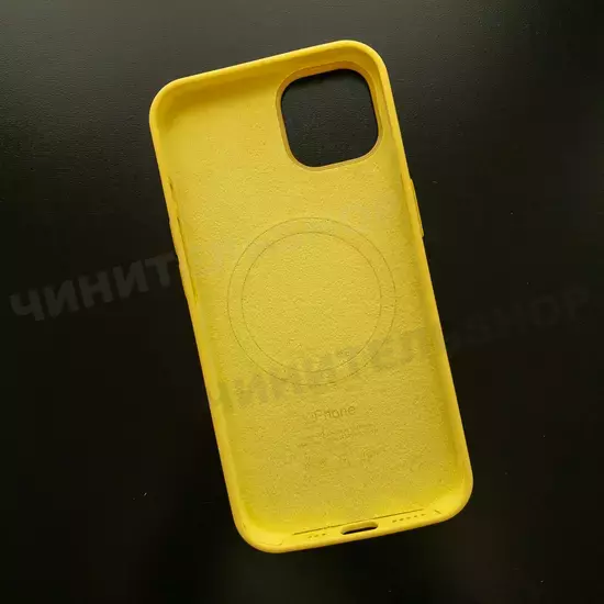 Чехол iPhone 13 Silicone Case (MagSafe) Lemon Zest
