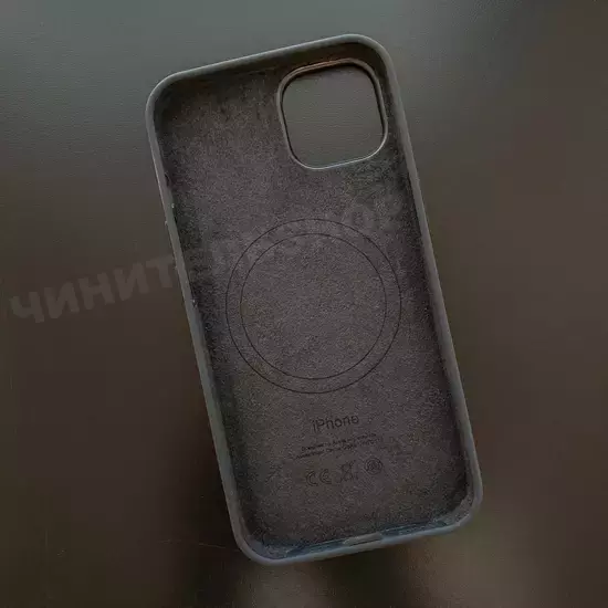 Чехол iPhone 13 Silicone Case (MagSafe) Midnight