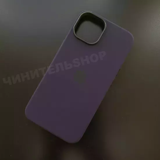 Чехол iPhone 14 Silicone Case (MagSafe) Elderberry