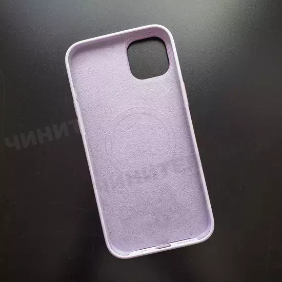 Чехол iPhone 14 Plus Silicone Case (MagSafe) Lilac