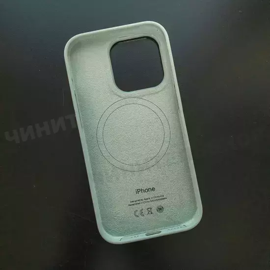 Чехол iPhone 14 Pro Silicone Case (MagSafe) Succulent