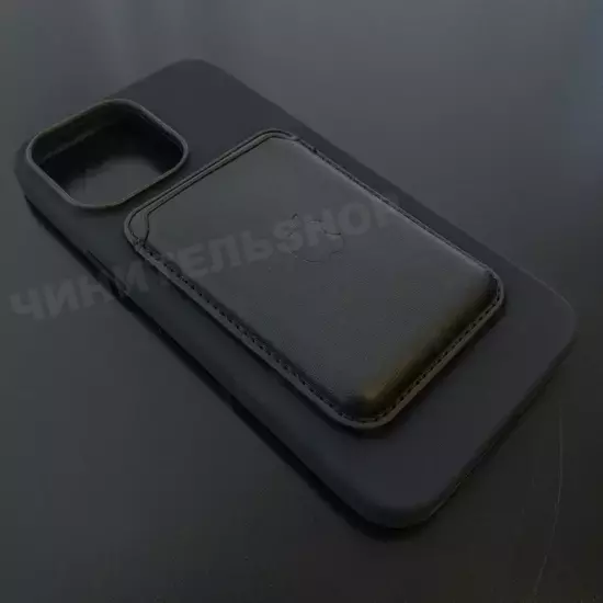 Чехол iPhone 14 Pro Max Silicone Case (MagSafe) Midnight