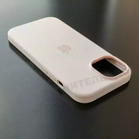 Чехол iPhone 15 Silicone Case (MagSafe) Light Pink