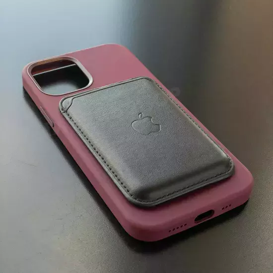 Чехол iPhone 12/12 Pro Silicone Case (MagSafe) Plum