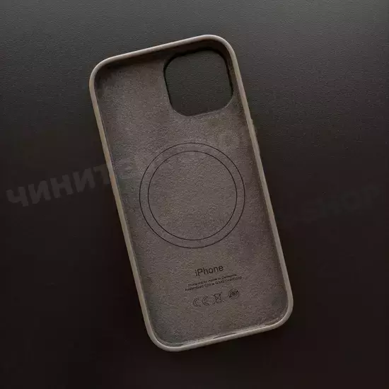 Чехол iPhone 15 Silicone Case (MagSafe) Clay