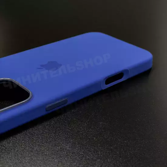Чехол iPhone 16 Pro Max Silicone Case (MagSafe) Ultramarine