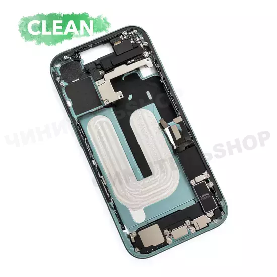 Корпус iPhone 16 в сборе с кнопкой Camera Control (Teal)