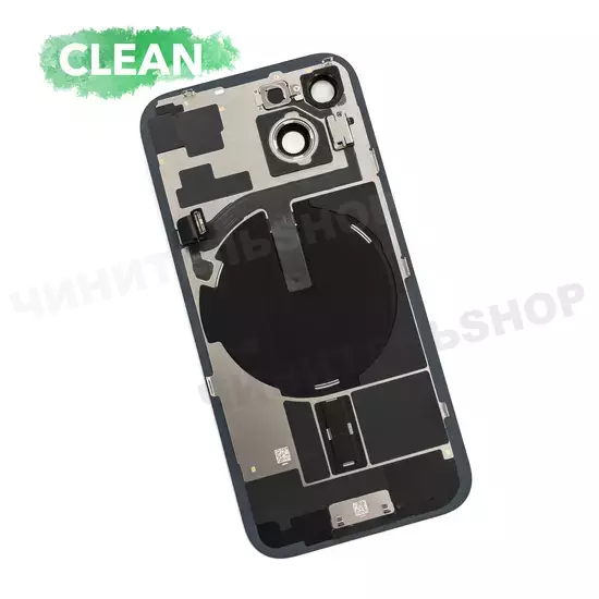 Задняя крышка iPhone 15 (Blue) со шлейфом