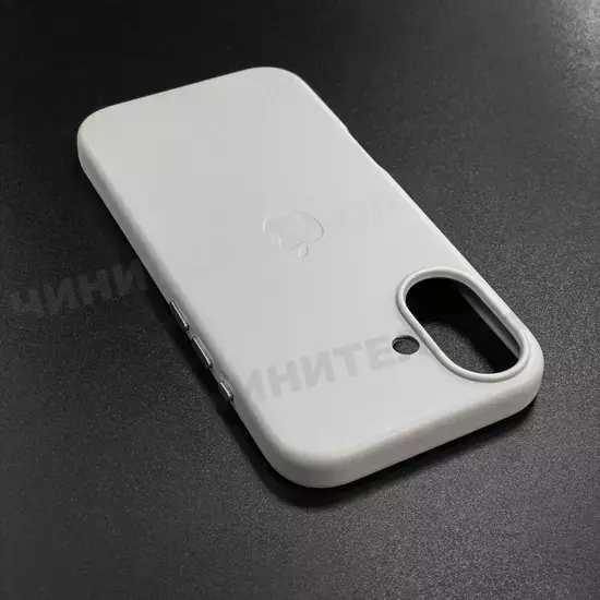 Чехол iPhone 16 Leather Case (MagSafe) Moonstone