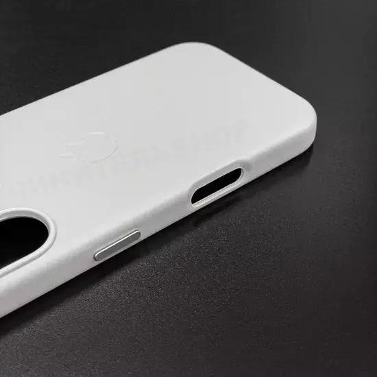 Чехол iPhone 16 Leather Case (MagSafe) Moonstone