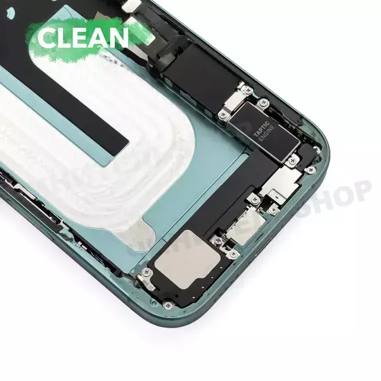 Корпус iPhone 16 в сборе с кнопкой Camera Control (Teal)