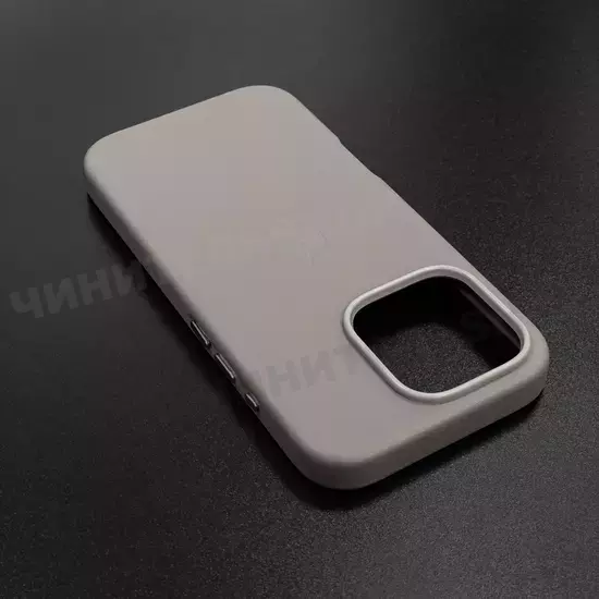 Чехол iPhone 16 Pro Leather Case (MagSafe) Taupe