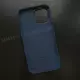 Чехол iPhone 13 Pro Max Silicone Case (MagSafe) Abyss Blue