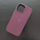 Чехол iPhone 15 FineWoven Case (MagSafe) Mulberry