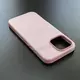 Чехол iPhone 16 Pro Max Leather Case (MagSafe) Chalk Pink