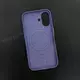 Чехол iPhone 16 Leather Case (MagSafe) Lavender
