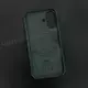 Чехол iPhone 16 Leather Case (MagSafe) Marine Green