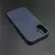 Чехол iPhone 16 Leather Case (MagSafe) Night Blue