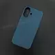 Чехол iPhone 16 Leather Case (MagSafe) Pacific Blue