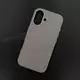Чехол iPhone 16 Leather Case (MagSafe) Taupe